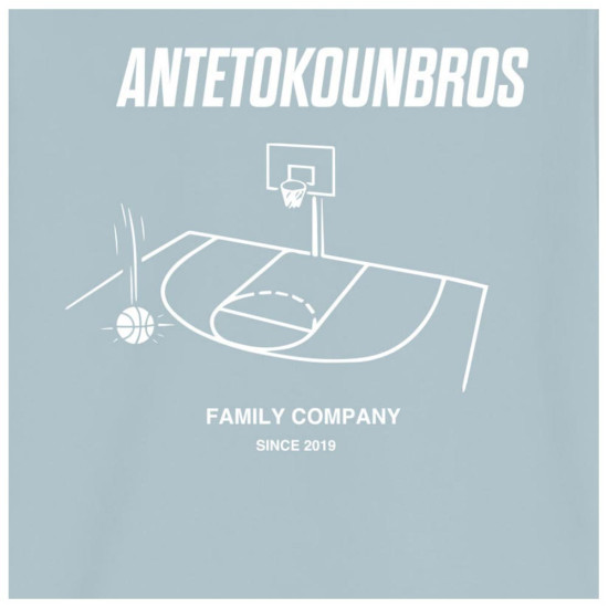 Antetokounbros Unisex κοντομάνικη μπλούζα AB Court T-Shirt